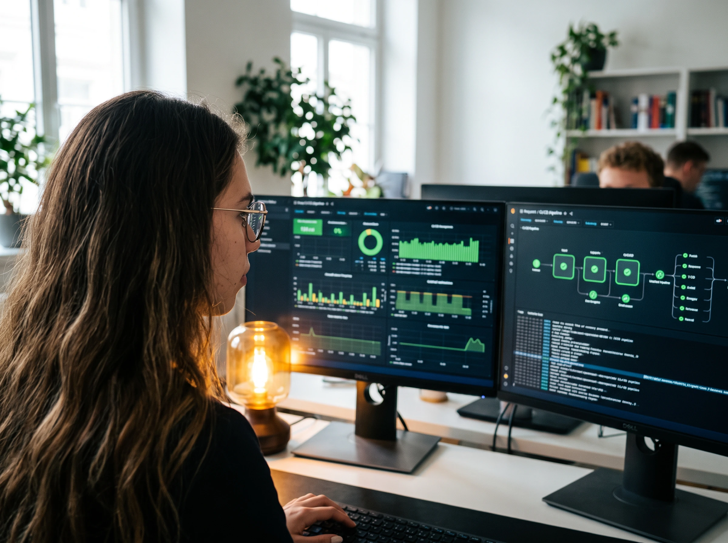 azure-devops-cicd-pipeline-wien Azure DevOps und CI/CD Pipeline – Engineer überwacht automatisierte Deployments beim IT Dienstleister Wien