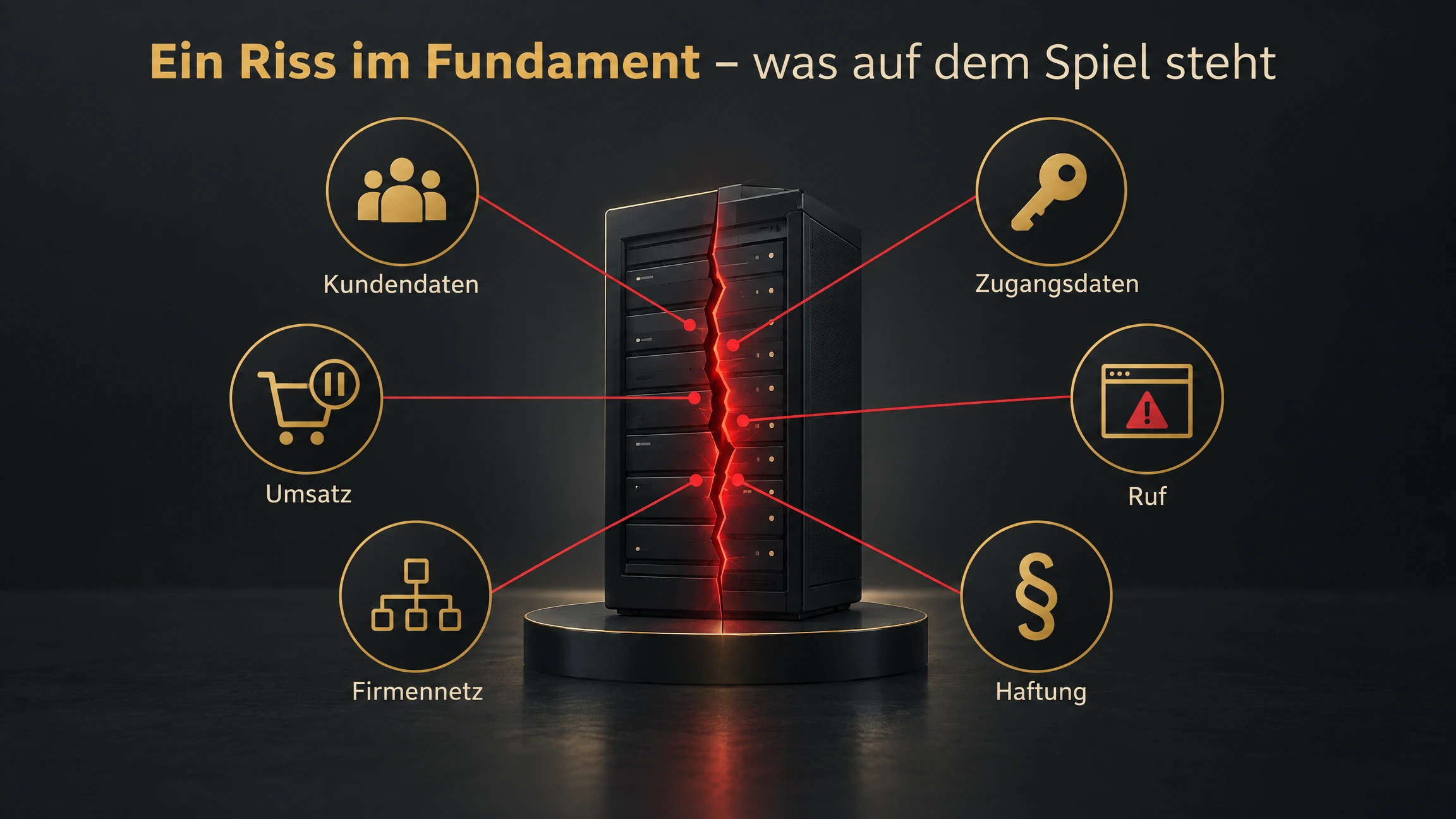 PHP2Shell aus Sicht der Geschäftsführung: Kundendaten, Zugangsdaten, Umsatz, Ruf, Firmennetz und Haftung sind gefährdet